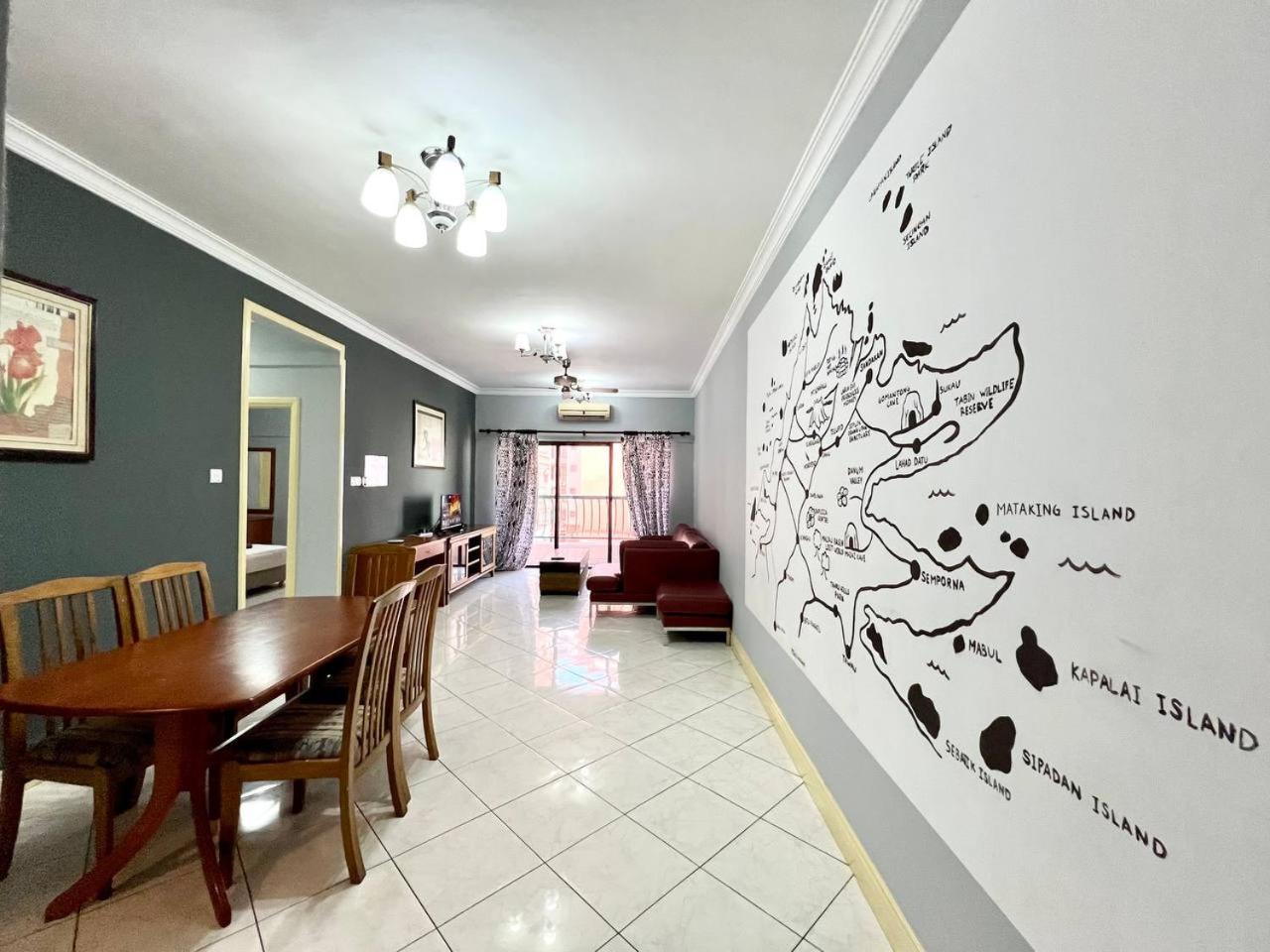Marina Court Vacation Home 3 Bedrooms - Kota Kinabalu Eksteriør billede